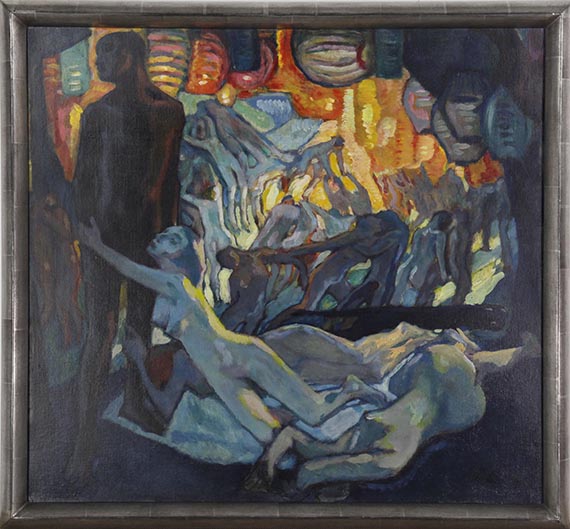 Leo Putz - Venusberg Tannhäuser - Image du cadre