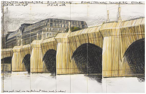  Christo - The Pont Neuf, Wrapped (Project for Paris) (2-teilig) - Autre image