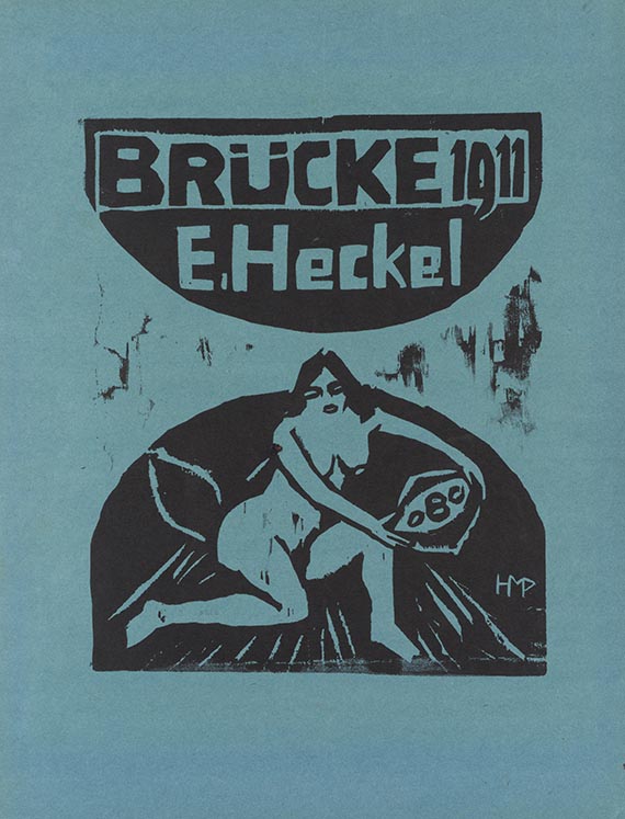 Erich Heckel - 6. Jahresmappe der Künstlergruppe ”Brücke”, gewidmet Erich Heckel - Autre image