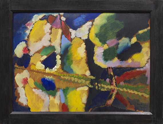 Wassily Kandinsky - Villa Seeburg am Staffelsee - Image du cadre
