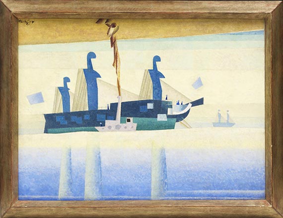 Lyonel Feininger - Hulks - Image du cadre