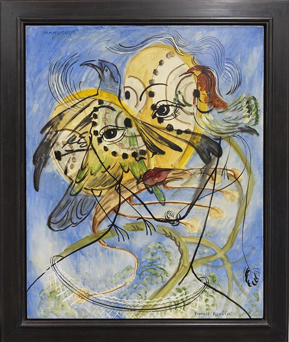 Francis Picabia - Manucode - Image du cadre