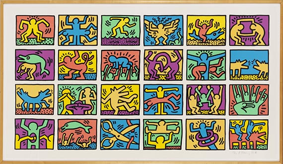 Keith Haring - Retrospect - Image du cadre