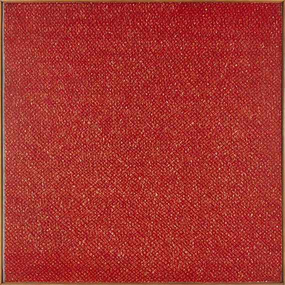 Piero Dorazio - Tic-Tac Rosso - Image du cadre
