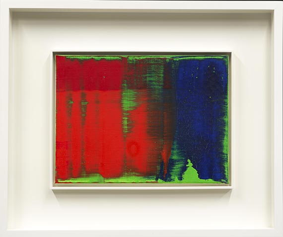 Gerhard Richter - Grün-Blau-Rot - Image du cadre