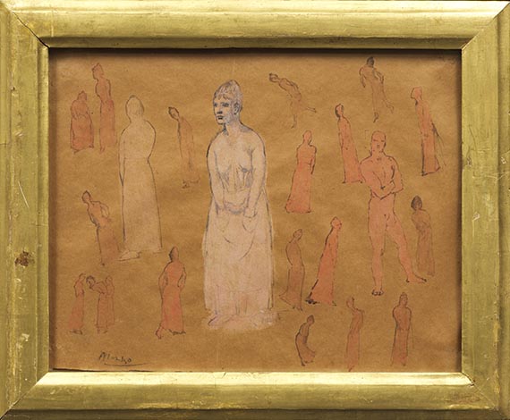 Pablo Picasso - Études de personnages - Image du cadre