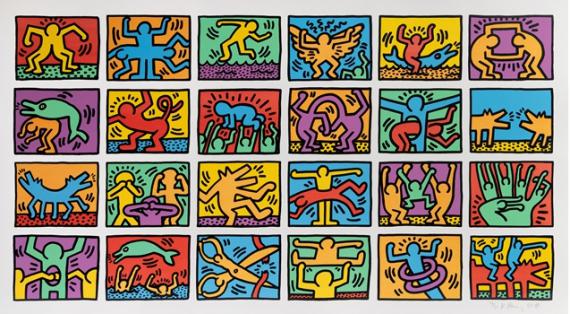 KEITH HARINGRetrospect, 1989