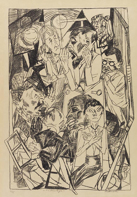 Max Beckmann - Die Ideologen
