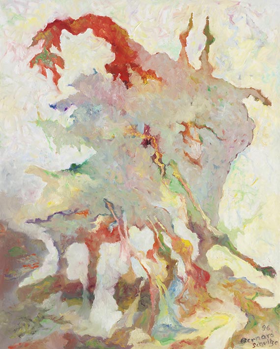 Bernard Schultze - im Hellen drohend