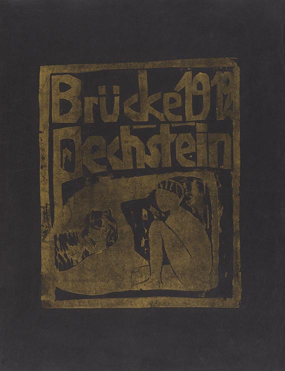 Otto Mueller - Titelholzschnitt für die Siebte Jahresmappe der Brücke 1912