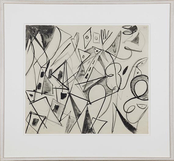 Ernst Wilhelm Nay - Lots Weib - Image du cadre