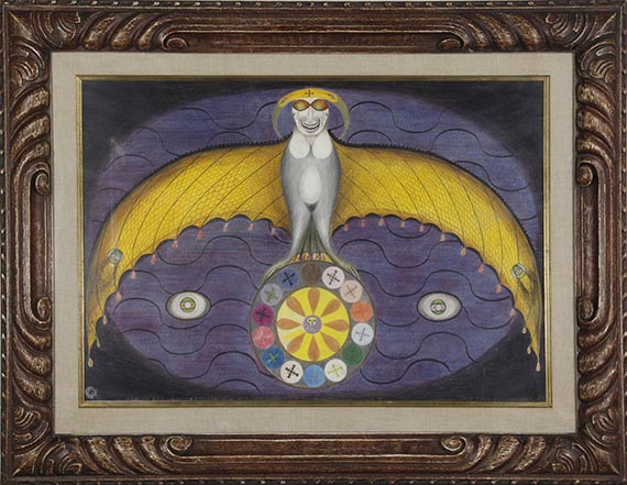 Friedrich Schröder-Sonnenstern - Dämon der mondmoralischen Umspannungen - Image du cadre