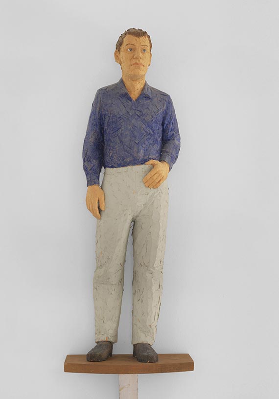 Stephan Balkenhol - Mann in blauem Hemd - Autre image