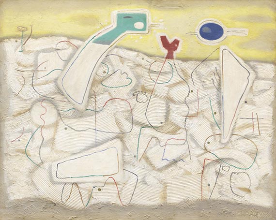 Willi Baumeister - Helle Bewegung 3