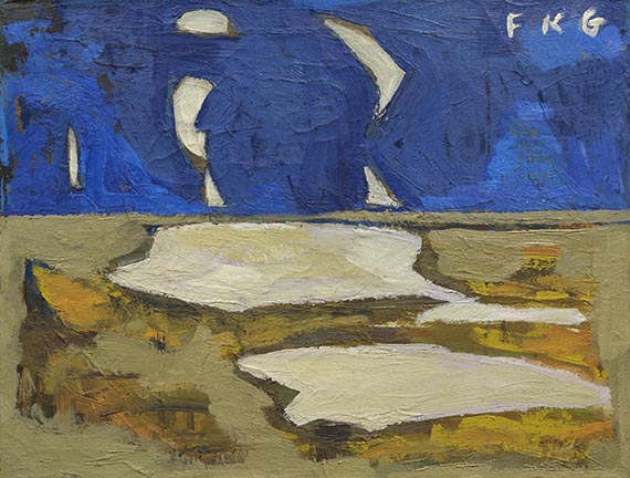 Friedrich Karl Gotsch - Auf der Sandbank