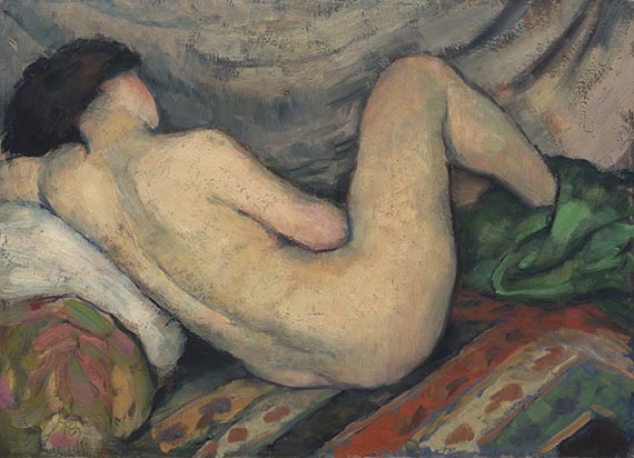 Karl Hofer - Schlafender Akt