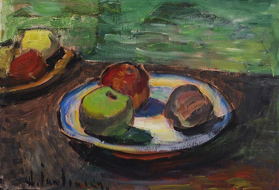 Alexej von Jawlensky - Stillleben mit roten und grünen Äpfeln