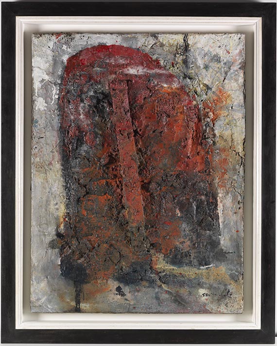 Shozo Shimamoto - Ohne Titel - Image du cadre