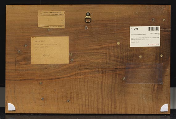 Hans (Jean) Arp - Selon les lois du hasard - Verso