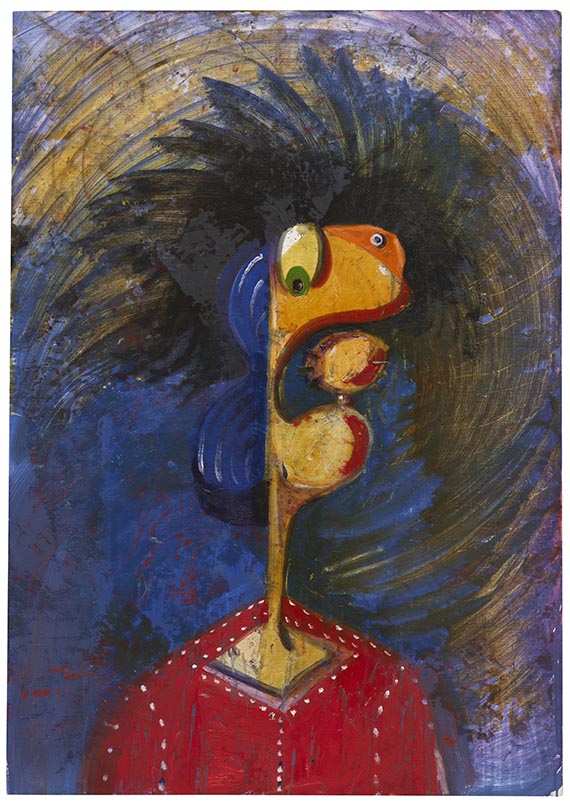George Condo - Portrait de Femme